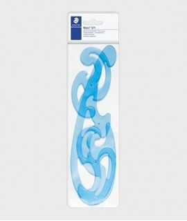 Plantilla Curvas Burmester Staedtler