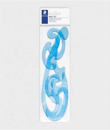 Plantilla Curvas Burmester Staedtler