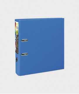 Arxivador de palanca Exacompta prem touch polipropilè din a4 + llom 80 mm blau