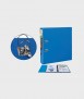Arxivador de palanca Exacompta prem touch polipropilè din a4 + llom 80 mm blau
