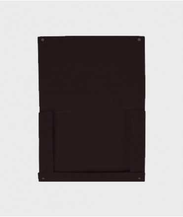 Carpeta de projectes desmontable A3 negra, llom 10 cm.