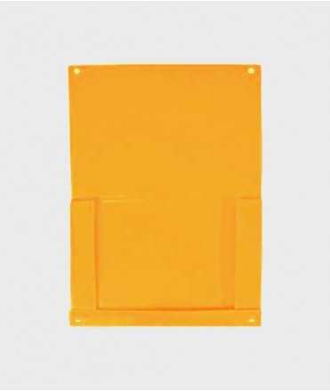 Project folder, DIN A3. Spinel 5 cm. Size: 48x36x5 cm. Yellow