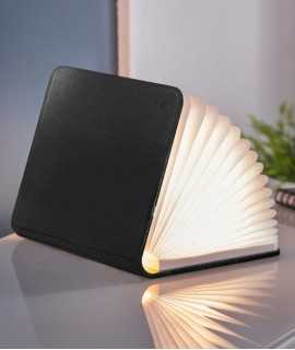 Light Book mini, Black Leather