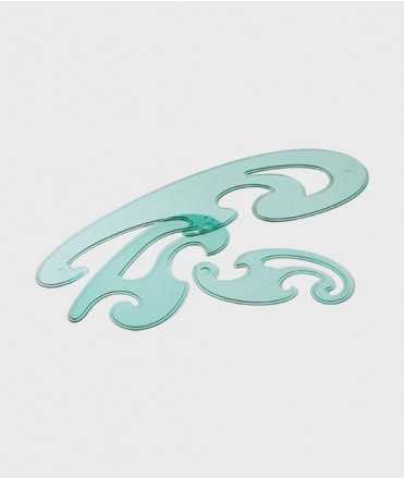 Burmester Curves Template, 3 pcs.