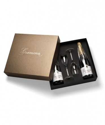 Lot Imperial, 2 ampolles i 2 copes