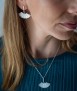 Pleated Earrings