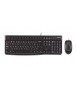 Teclado y ratón Logitech con cable USB MK120