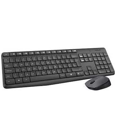 Teclado y ratón Logitech inalámbrico MK235