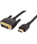 Cable HDMI - DVI-D 2 m