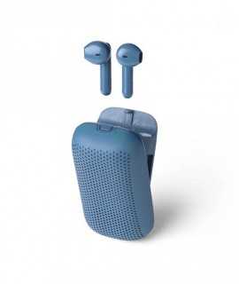 Auriculares y altavoz Speakerbuds, Azul