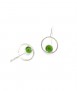 Pendientes Circle Line, largos