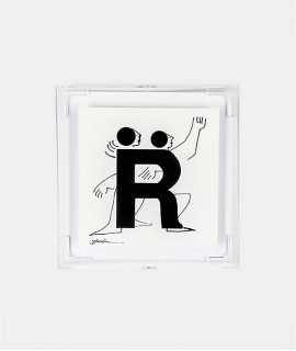 EDM Letter R