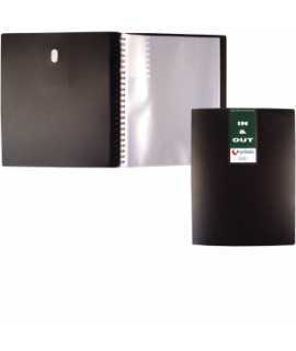 Folder with 30 replaceable covers