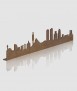 Skyline Barcelona, 50 cm. Òxid 