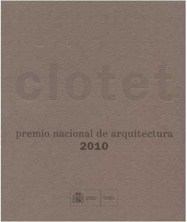 Lluis Clotet National Architecture Award 2010
