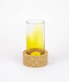 Volto Candle Holder, Yellow