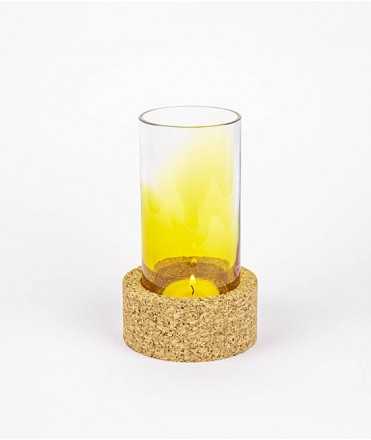 Portavelas Volto, Amarillo