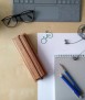 Estuche Entrevetas, Roble y Red gum