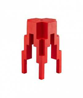 Basalt Stool, Red