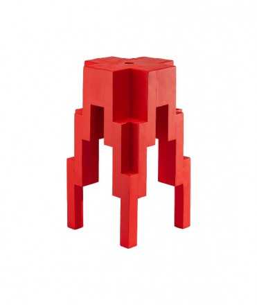 Taburete Basalt, Rojo