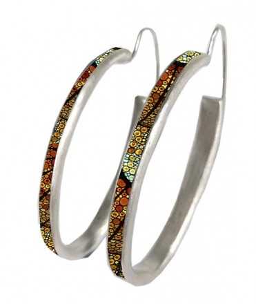 Earrings Palau de la M usica, large