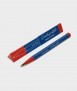 Bolígrafo Drehgriffel Bauhaus, azul y rojo