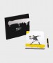 Set Banksy libreta A5 + Grafeex, Amarillo
