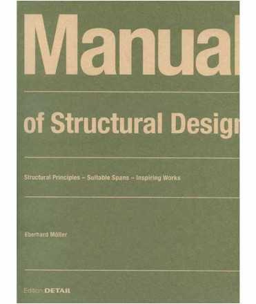 Manual of structural design