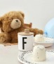 Glass letter G