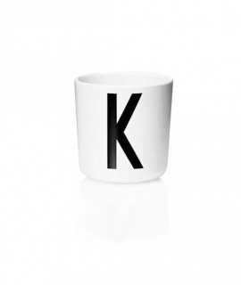 Glass letter K
