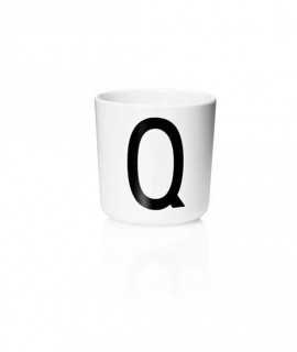 Letter Q glass