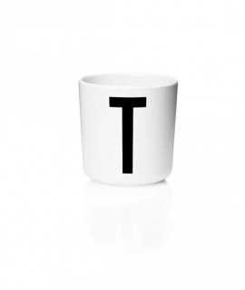 Glass letter T