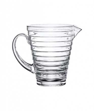 Jarra de vidrio. Transparente, 120 cl.