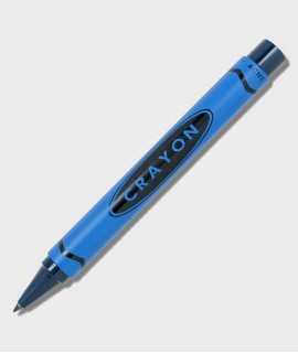 Roller Crayon Chrome, Azul