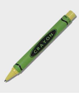 Roller Crayon Chrome, Green