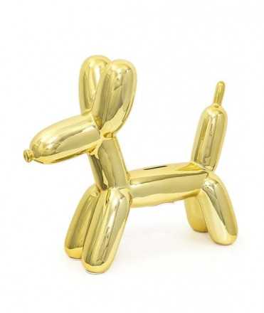 Hucha perro Money Bank, Dorado