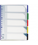 Transparent pl separator with 5-position quart size