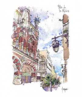 There mina Palau de la Música, A4