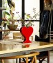 Whole Heart Vase, Red
