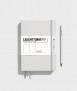 Llibreta Medium A5. Tapa dura gris. Acabat llis 