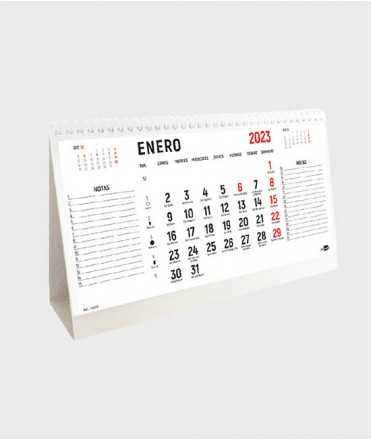 Calendari espiral triangular 2023