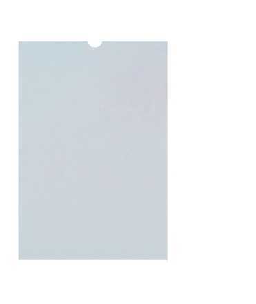 Funda de plàstic transparent, 280 micres. Mida: 32x23 cm.