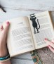 Punt de llibre Curious Cat