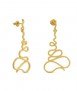 Palau Güell earrings, long