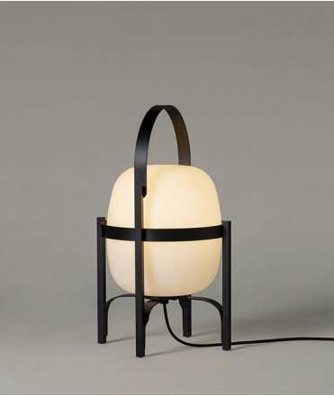 Llum Cesta Exterior, Negre 