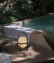 Llum Cesta Exterior, Negre 
