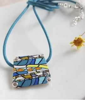 Pendant Palau de la Música, Blue