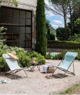 Lounger Maxi Transat PLUS Duo, Pebble Grey-Titani
