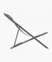 Lounger Maxi Deckchair PLUS Duo, Obsidian Grey-Titani