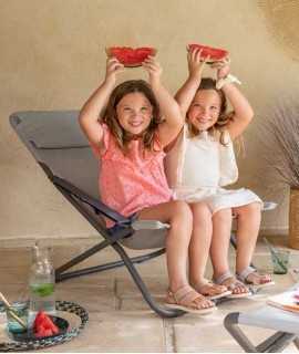 Transabed Duo Lounger, Obsidian Grey